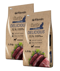 Fitmin Cat Purity Delicious 2x1,5kg