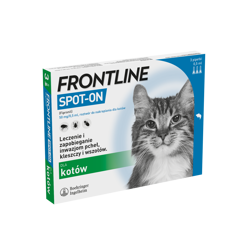 Frontline Spot On krople dla kotów 3szt.