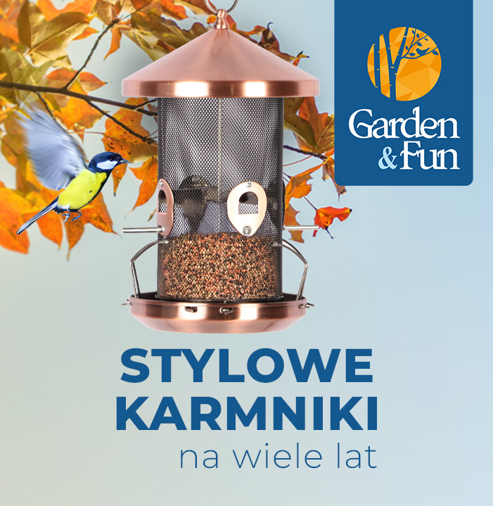 Karmniki dla Ptaków Wolnożyjących Garden&amp;Fun