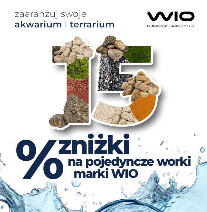 Podłoża do akwarium i terrarium WIO Promocja