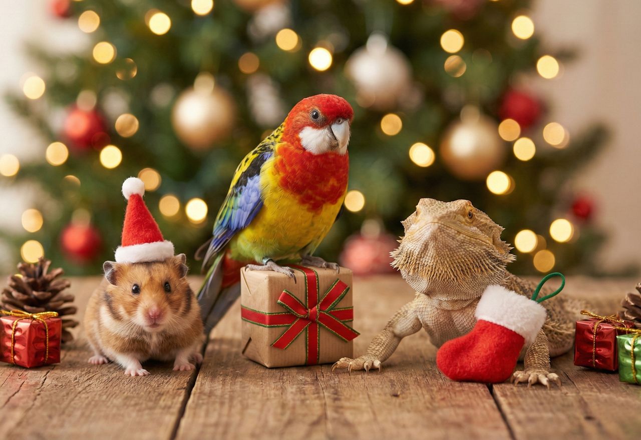 Nie tylko pies i kot – co kupić pod choinkę chomikowi, papudze i gadowi?