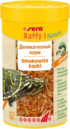 Sera Przysmak Przysmak Raffy I Nature 250ml gady