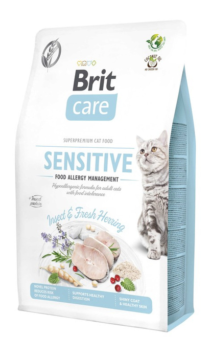 Brit Care Cat Grain Free Insect & Herring Sensitive 2kg