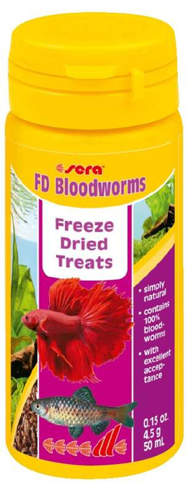 Sera FD Bloodworms 50 ml Przysmak