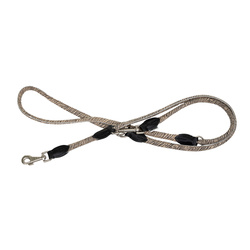 Barry King  Smycz dla psa wzór Tiger regulowana okrągła 12mm/220cm