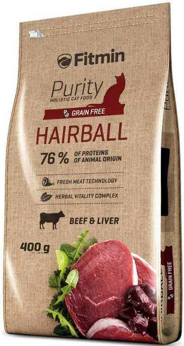 Fitmin cat Purity Hairball 400g