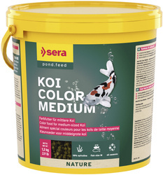 Sera Koi Color Medium 3.800 ml granulat pokarm wybarwiający dla Koi