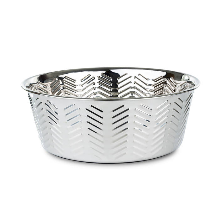 Barry King Miska z motywem liścia z antypoślizgową powierzchnią 25cm 2,8l