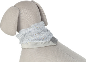 Trixie Xmas Bandanka dla psa plusz szara 55cm