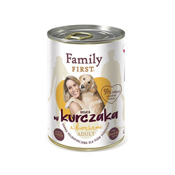 Family First z kurczakiem i burakami 400g