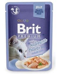 Brit Premium łosoś w galaretce 85g