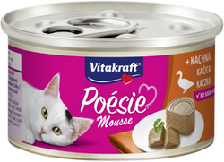 Vitakraft Poesie kaczka w musie 85g