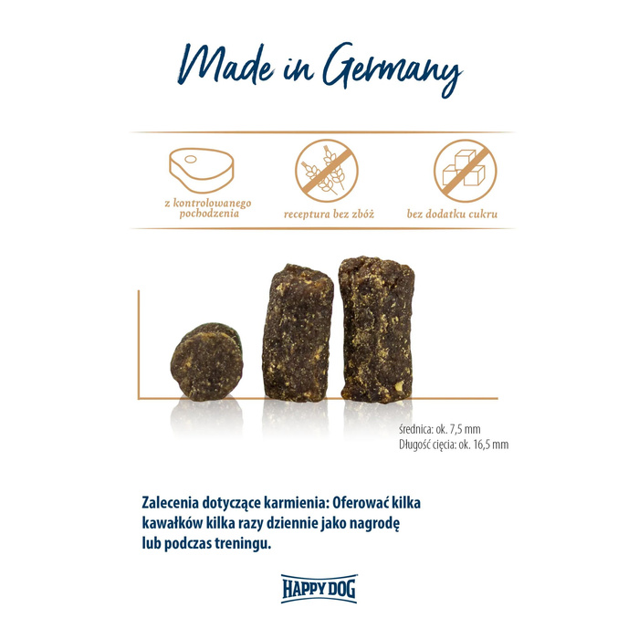 Happy Dog Meat Snack Lüneburger Heide przysmak dla psa jagnięcina 75g
