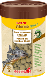 Sera Viformo Nature 100 ml tabl. pokarm dla bocji i ryb sumokształtnych