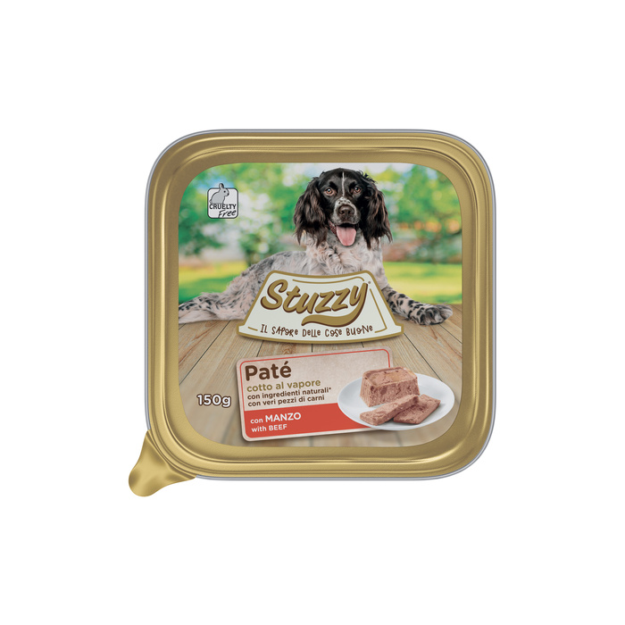 Stuzzy Pies Tray Pate wołowina 150g