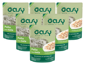 Oasy Natural Kurczak z jabłkiem 6x70g