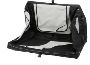 Trixie Box transportowy Vario 50 L: 99x65x71/61cm nylon czarno-szary