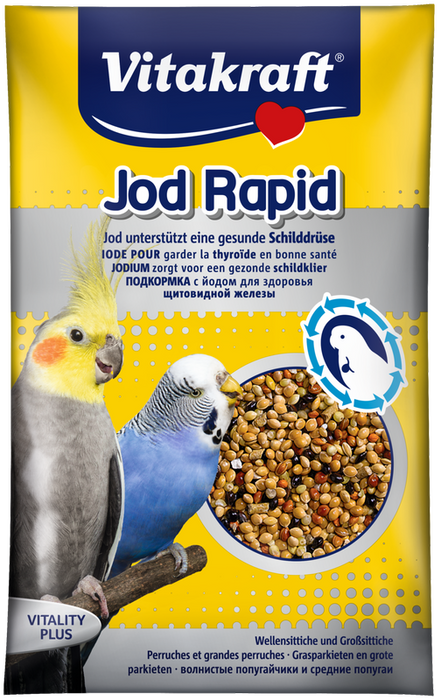 Vitakraft Jod Rapid Perlen z jodem dla papug 20g