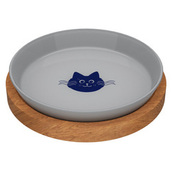 Animal Island Talerzyk dla kota S Szary
