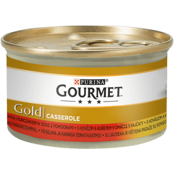 Gourmet Gold Casserole z wołowiną i kurczakiem 85g