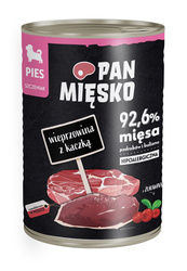 Pan Mięsko Junior z wieprzowiną i kaczką 400g