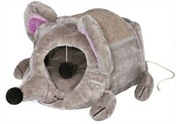 Trixie Lukas Junior legowisko zamknięte jasnoszare 35×33×65cm