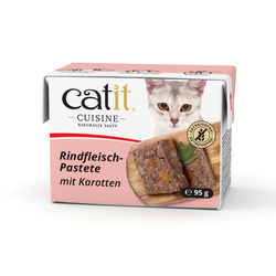 Catit Cuisine Beef Pate pasztet dla kota wołowina i marchewka 95g