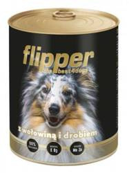 Flipper z wołowiną/kurczakiem 400g