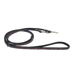 Barry King Smycz regulowana dla psa skórzana Laser XS-S 12mm/200cm