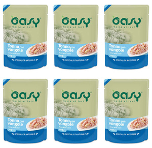 Oasy Natural Tuńczyk z małżami 6x70g