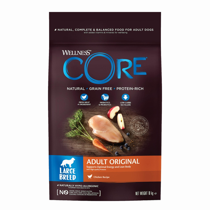 Wellness Core Adult Large Breed Original Karma Sucha Kurczak 10kg