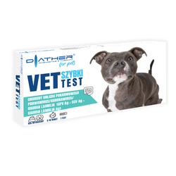 Vet Test - choroby układu pokarmowego (CPV+CCV+ GIARDIA LAMBLIA Antygen Combo)