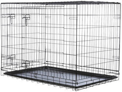 Trixie klatka kennelowa dla psa czarna L 109×79×71cm