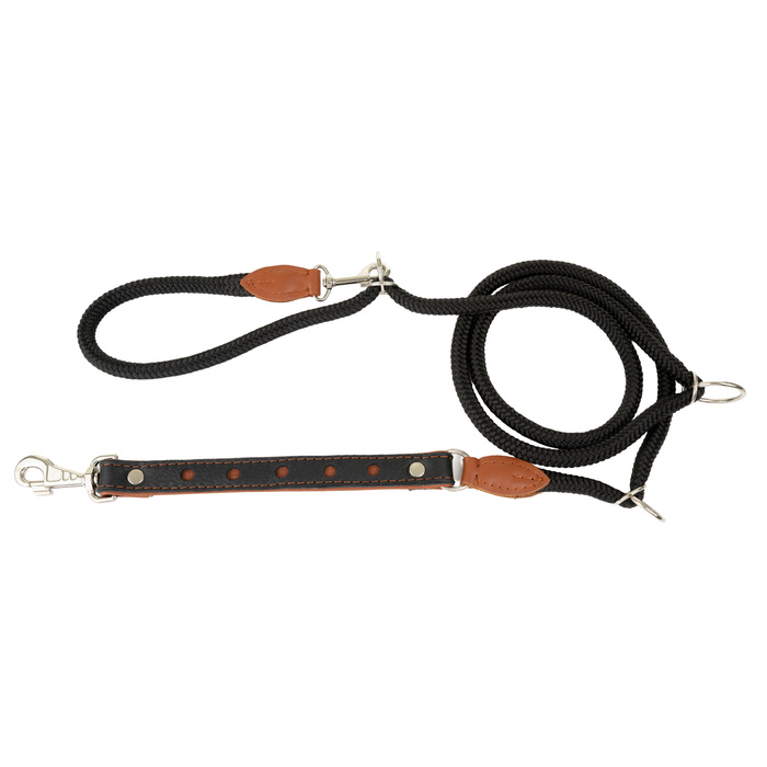 Barry King Smycz regulowana Skóra Łoś Strong Koła 25mm/12/220cm koniak