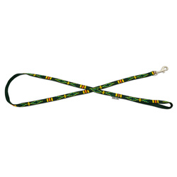 Barry King Smycz zielona wzór etniczny taśma polipropylenowa 16mm/120cm