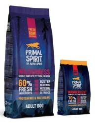 Primal Spirit 60% Wilderness 12kg + GRATIS