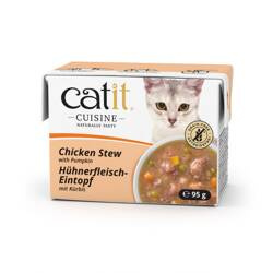 Catit Cuisine Chicken Stew potrawka dla kota kurczak i dynia 95g