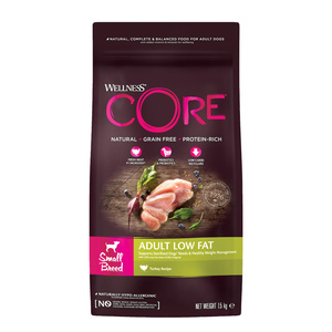 Wellness Core S.Breed Low Fat k.sucha d.psa m.ras indyk 1,5kg