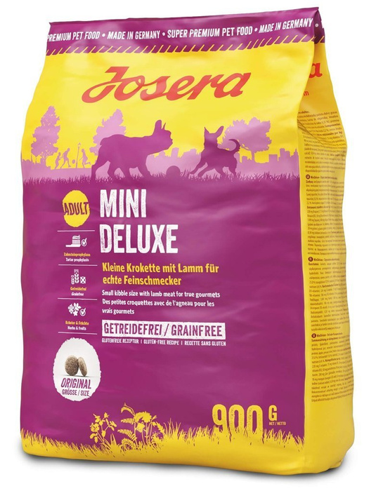 Josera Mini Deluxe 900g bezzbożowa karma