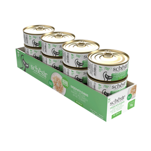 Schesir Complements mokra dla kota kurczak z okoniem morskim w galarecie 70g puszka
