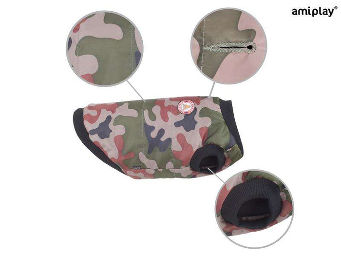 amiplay Kurtka Puchowa Bronx 41 cm Beagle moro