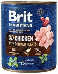 Brit Premium by Nature karma mokra dla psa z kurczakiem 800g