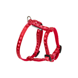 Barry King Szelki Love Heart 10mm/szyja 19-31cm brzuch 29-47cm czerwone w serca