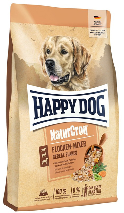 Happy Dog Naturcroq Flocken Mixer mieszanka płatków dla psów 10kg