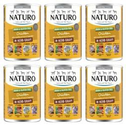 Naturo Grain Gluten Free kurczak 6x390g