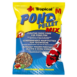 Tropical Pond Pellet Mix Size M 1l-Woreczek