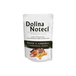 Dolina Noteci Premium 100g  Danie Łosoś z Marchewką i Ryżem