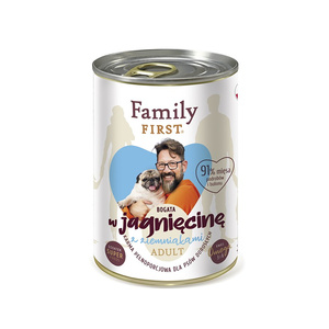 Family First z jagnięciną i ziemniakami 400g