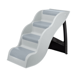 Trixie Schody dla psa/kota jasnoszare 38,5x60x79 cm do 90 kg