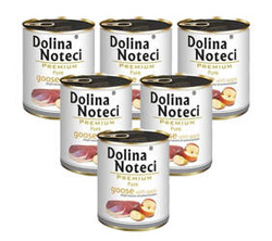 Dolina Noteci Premium Pure Gęś z Jabłkiem 6x800g